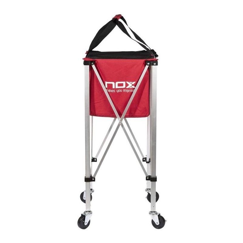 PANIER DE BALLES NOX BASKET rouge