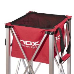 PANIER DE BALLES NOX BASKET rouge