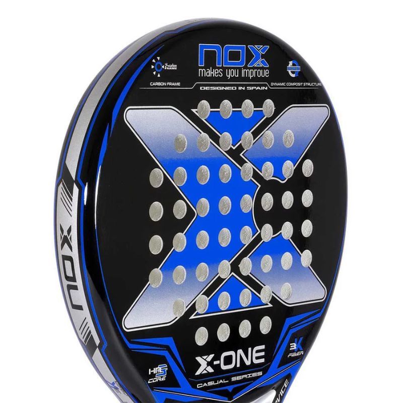 RAQUETTE DE PADEL NOX X-ONE CASUAL bleue