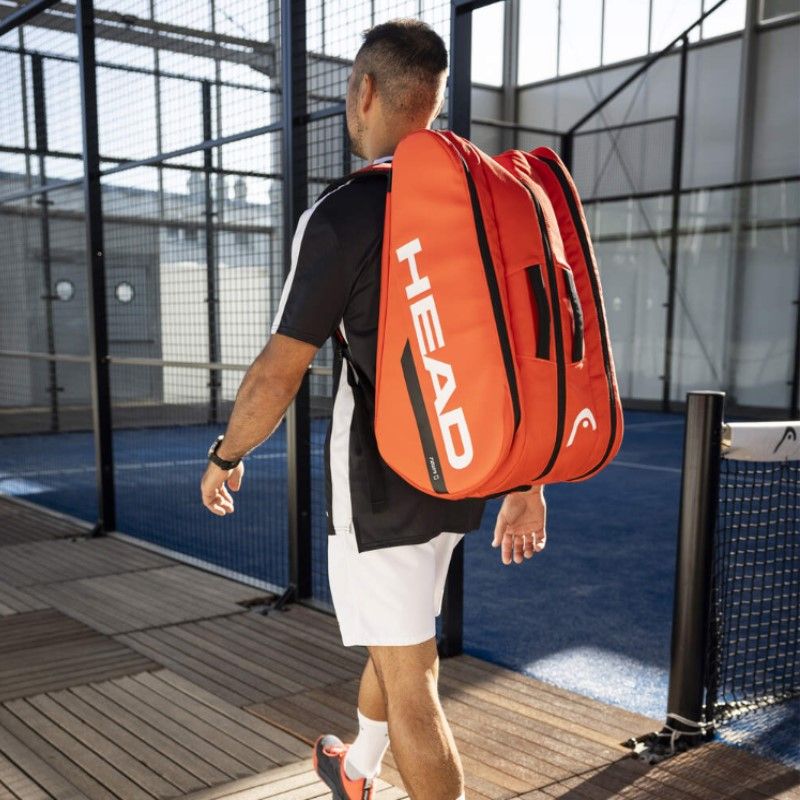 SAC DE PADEL HEAD TOUR PADEL BAG L ORANGE