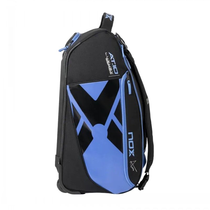 SAC DE PADEL NOX AT10 COMPETITION TROLLEY noir/bleu