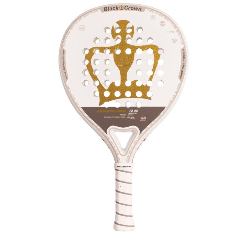 RAQUETTE DE PADEL BLACK CROWN HURRICANE 3.0 2025