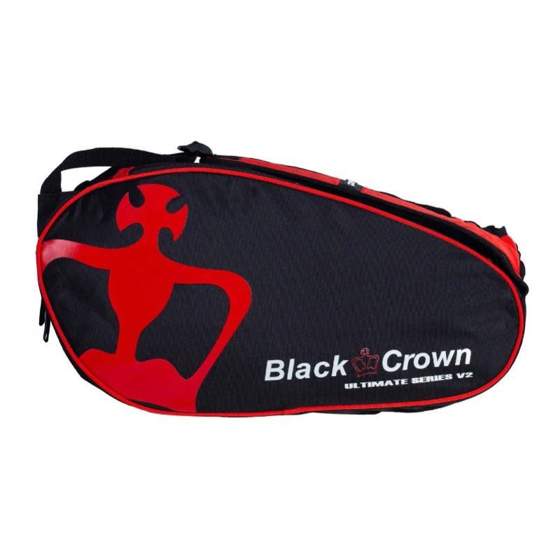 SAC DE PADEL BLACK CROWN ULTIMATE SERIE V2 noir/rouge