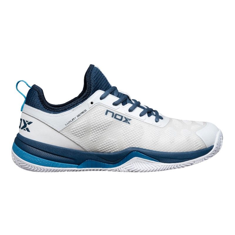 CHAUSSURES DE PADEL NOX NERBO blanc/bleu suédois