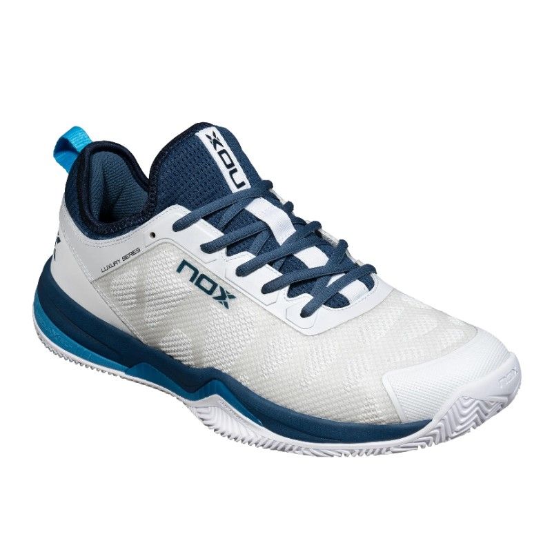 CHAUSSURES DE PADEL NOX NERBO blanc/bleu suédois