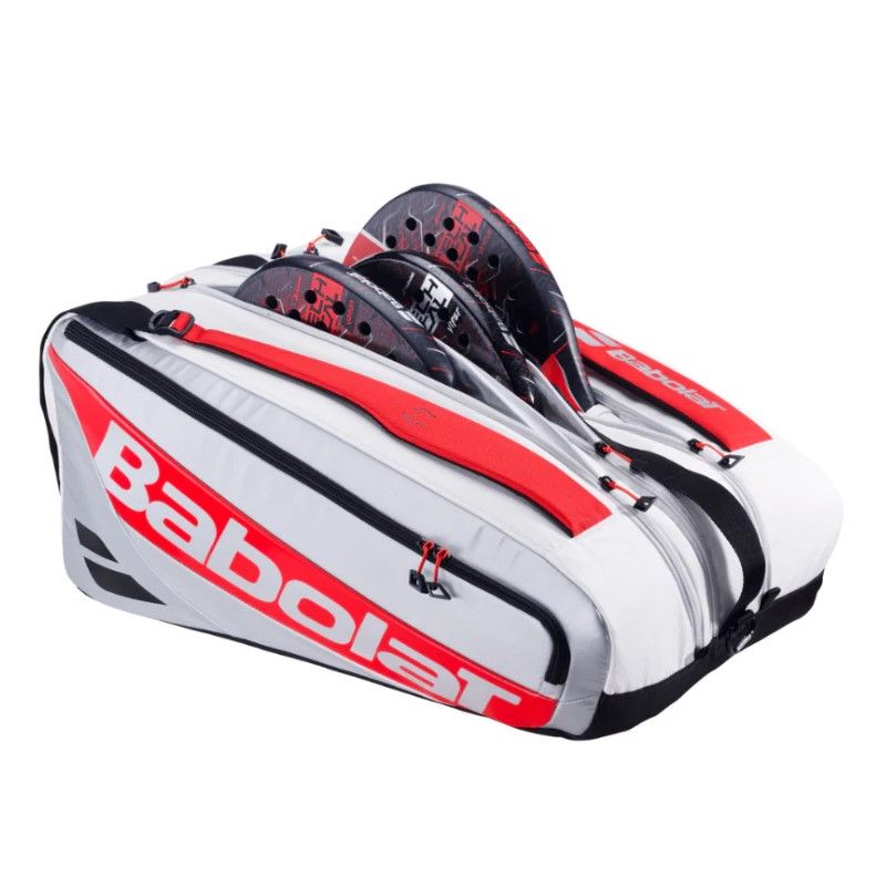 SAC DE PADEL BABOLAT RH PRO PADEL JUAN LEBRON 2025 rouge/blanc