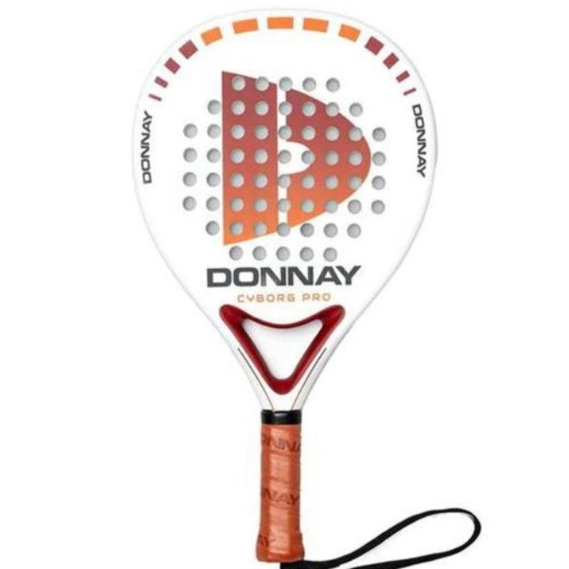 RAQUETTE DE PADEL DONNAY CYBORG PRO 18K blanc