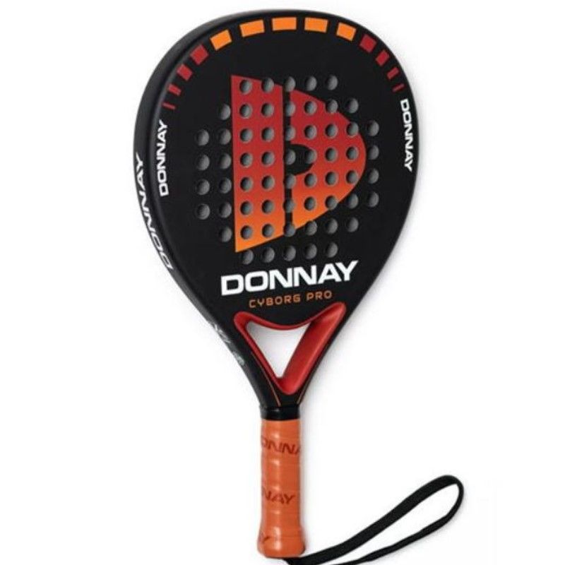 RAQUETTE DE PADEL DONNAY CYBORG PRO 18K noir