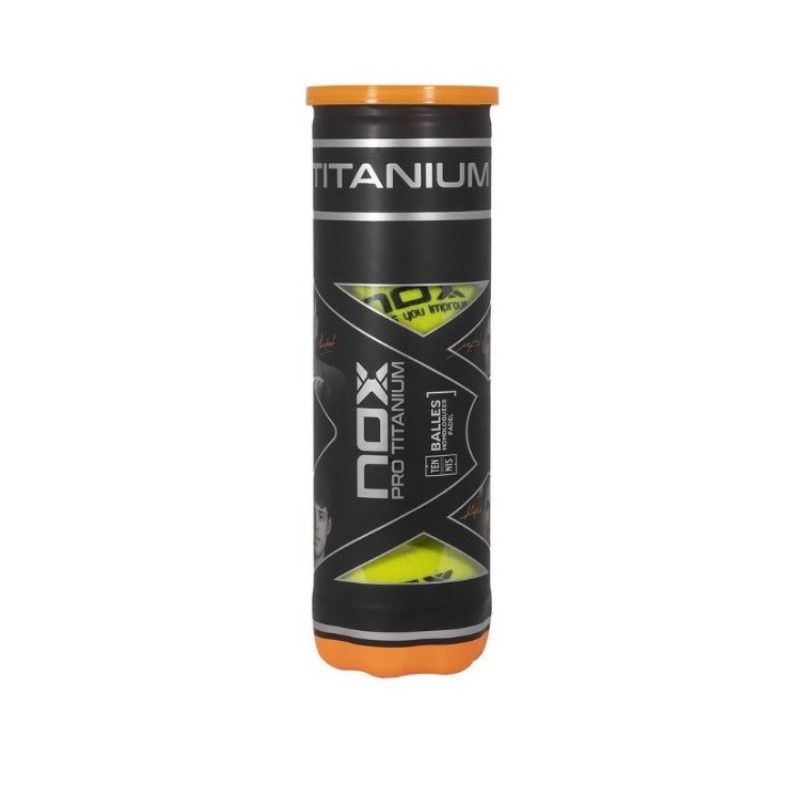 TUBE DE BALLES NOX PRO TITANIUM X4