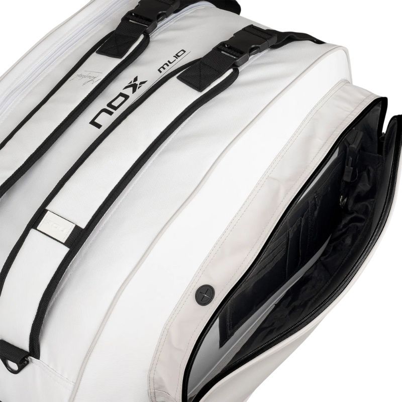 SAC DE PADEL NOX ML10 TEAM blanc/gris