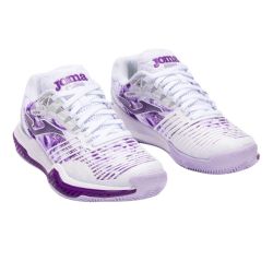 CHAUSSURES DE PADEL JOMA POINT LADY 2532 blanc/violet