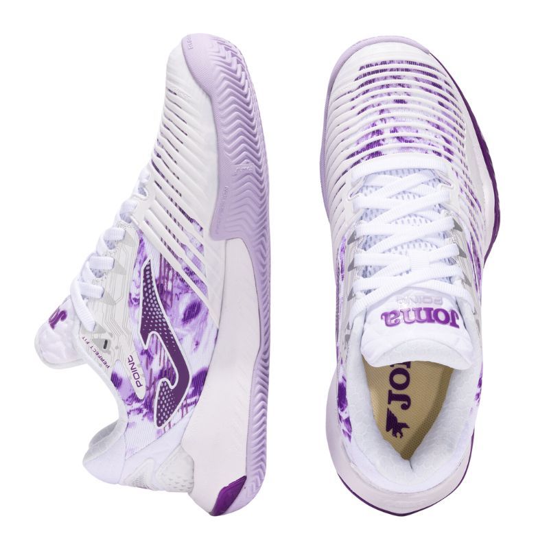 CHAUSSURES DE PADEL JOMA POINT LADY 2532 blanc/violet