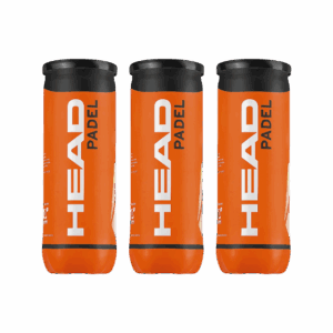 LOT DE 3 TUBES DE BALLES HEAD PADEL TEAM
