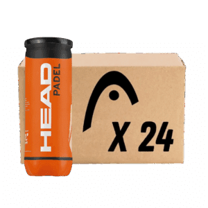 CARTON DE 24 TUBES DE BALLES HEAD PADEL TEAM