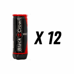 LOT DE 12 TUBES DE BALLES BLACK CROWN PRO
