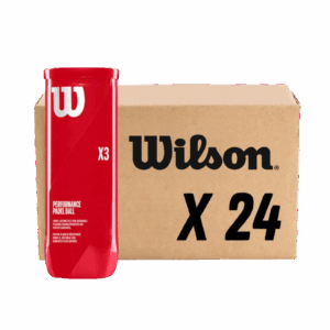 CARTON DE 24 TUBES DE BALLES WILSON PERFORMANCE PADEL X3 - OOS