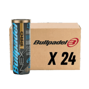 CARTON DE 24 TUBES DE BALLES BULLPADEL NEXT PRO