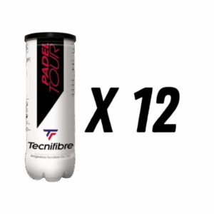 LOT DE 12 TUBES DE BALLES TECNIFIBRE PADEL TOUR
