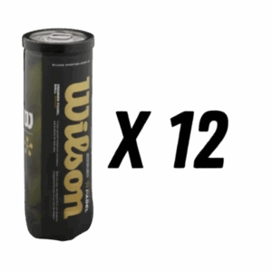 LOT DE 12 TUBES DE BALLES WILSON PREMIER PADEL SPEED 3