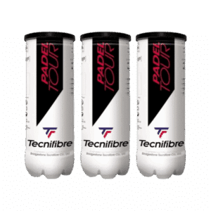 LOT DE 3 TUBES DE BALLES TECNIFIBRE PADEL TOUR