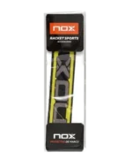 Protecteur de cadre Nox Ventus jaune pour raquette de padel design aérodynamique et protection légère contre les chocs