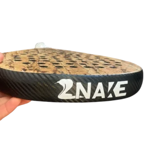 Protecteur Znake Carbon 3k noir pour raquette de padel avec adhérence renforcée et protection durable contre les chocs