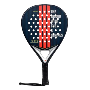 Raquette padel Adidas Match Blue 3.4 modèle débutant avec forme diamant et confort maximal