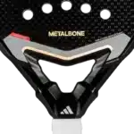 Raquette padel Adidas Metalbone 3.4 désignée pour la puissance et technologie haut de gamme vue manche