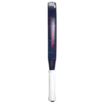 Raquette padel Babolat Technical Vertuo 2.5 noir et rouge forme diamant et design moderne vue tranche