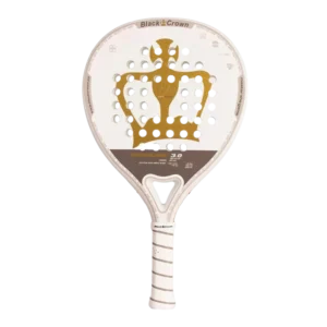 Raquette padel Black Crown Hurricane 3.0 2025 modèle puissant et maniable offrant un excellent équilibre entre vitesse et contrôle idéale pour joueurs offensifs