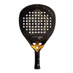 Raquette padel Black Crown Patron Gold 2025 modèle premium combinant puissance et contrôle avec design doré élégant idéale pour joueurs avancés
