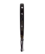 Raquette padel Black Crown Piton Junior modèle léger et maniable spécialement conçu pour les jeunes joueurs débutants recherchant confort et contrôle vue tranche