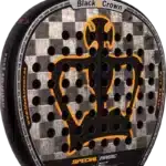 Raquette padel Black Crown Special Magic 2025 modèle polyvalent offrant équilibre parfait entre puissance et contrôle conçue pour un jeu fluide et précis vue tête