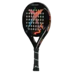 Raquette padel Drop Shot Tiger 2.0 vue de coté modèle puissant et maniable pour joueurs au style offensif