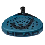 Raquette padel Head Alpha XTR 2025 vue de tête modèle équilibré pour joueurs polyvalents
