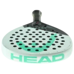 Raquette padel Head Gravity Pro 2024 modèle premium offrant précision contrôle et stabilité pour joueurs avancés vue tête