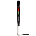 Raquette padel Joma Challenge pour progression rapide puissance et confort avec sa forme goutte d'eau vue tranche