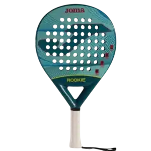 Raquette padel Joma Rookie Blue débutant contrôle et confort avec forme ronde
