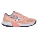 Chaussures de padel Bullpadel Next 25I abricot pour des appuis soutenus et un équilibre efficient sur tous vos déplacements