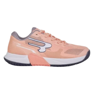 Chaussures de padel Bullpadel Next 25I abricot pour des appuis soutenus et un équilibre efficient sur tous vos déplacements