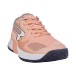 Chaussures de padel Bullpadel Next 25I abricot pour des appuis soutenus et un équilibre efficient sur tous vos déplacements vue face