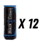 LOT DE 12 TUBES DE BALLES BLACK CROWN ONE