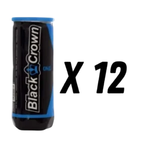 LOT DE 12 TUBES DE BALLES BLACK CROWN ONE
