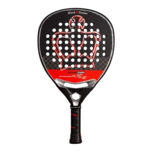 Raquette padel Black Crown Piton Epic 2025 modèle polyvalent et précis pour un jeu régulier et confortable