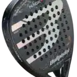 Raquette padel Bullpadel Hack 03 2024 modèle puissant et polyvalent conçu pour offrir explosivité vue tamis