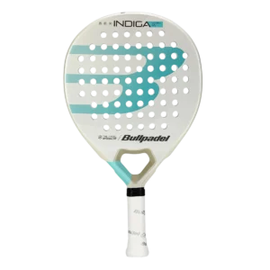 Raquette padel Bullpadel Indiga Woman 2025 modèle léger et maniable offrant confort et contrôle idéale pour les joueuses débutantes