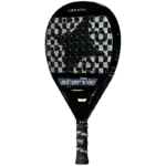 Raquette padel Starvie Brava Pro 2025 puissance précision et stabilité pour joueurs offensifs de haut niveau vue coté