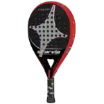 Raquette padel Starvie Titania Soft 2024 modèle confortable et maniable offrant un contrôle optimal vue coté