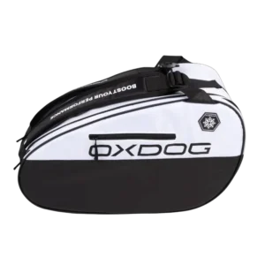 Sac de padel Oxdog Ultra Tour Thermo blanc et noir pour ranger tout son matériel de padel sans prise de tête