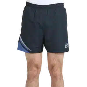 Short Bullpadel Leuco bleu marine short de padel ventilé offrant aisance et amplitude de mouvement